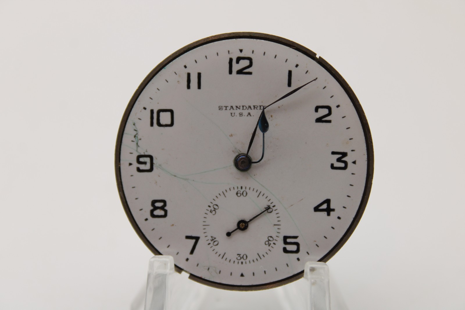 1917 NEW YORK STANDARD POCKET WATCH MOVEMENT BF264682 GRADE: 171 12s 7j (QM2)