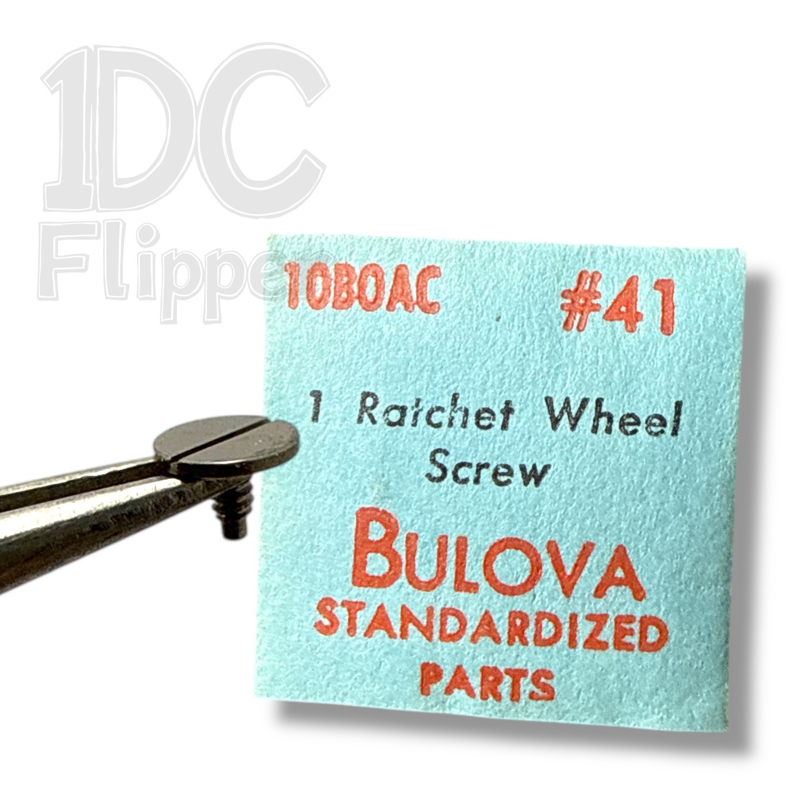 Bulova 10BOAC RATCHET WHEEL SCREW #41 Bulova 10BP Fits Multiple, Read List!