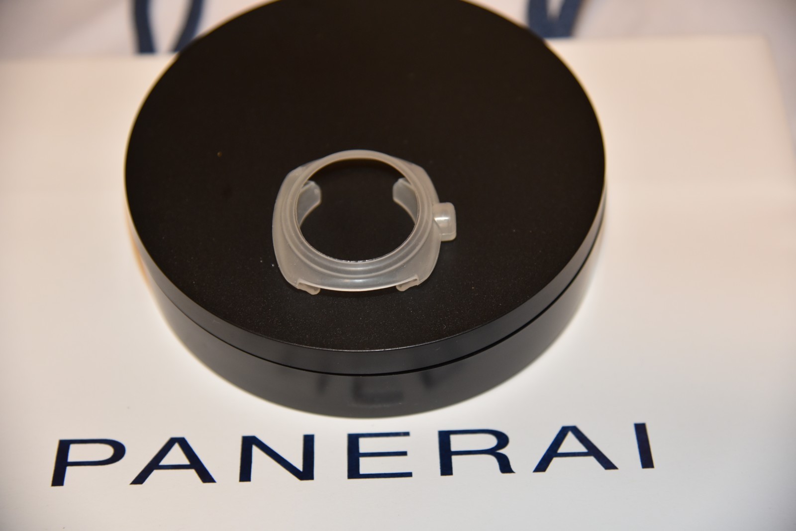 Genuine OFFICINE PANERAI Radiomir 45MM Case Bezel Crown Guard Protector Silicone