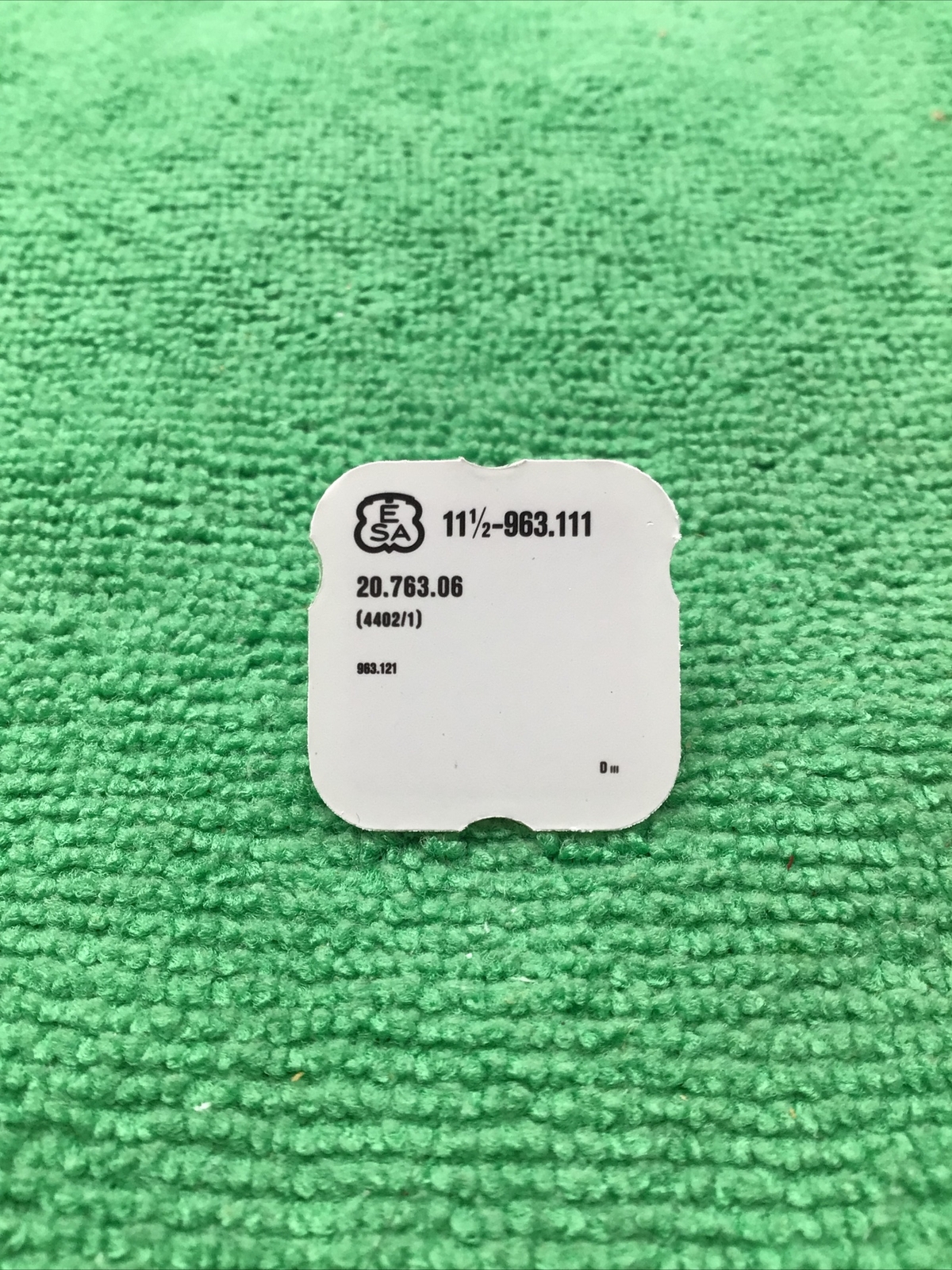 ETA 963.111 Bridle Watch Part 4402/1, X8292