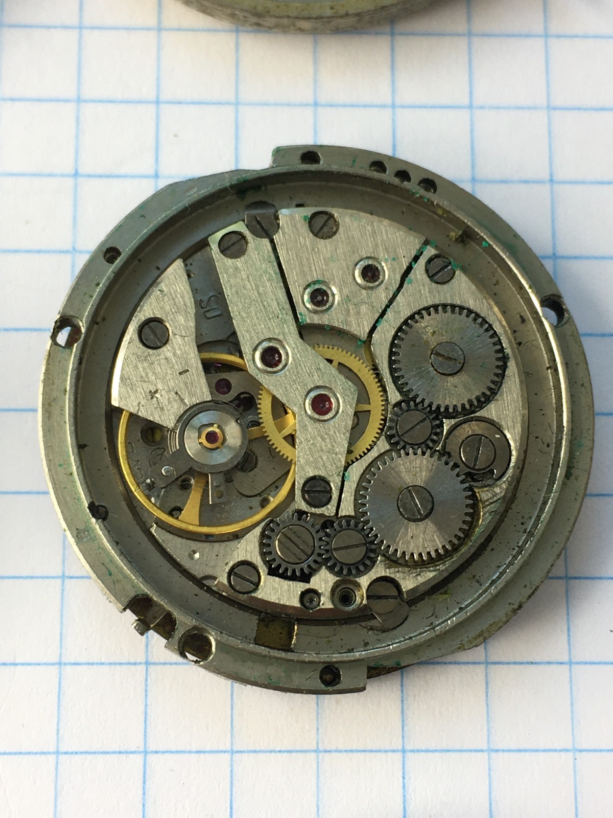 MOVEMENTS (10pcs) FOR MENS WRIST WATCH Vostok Slava etc. USSR for parts