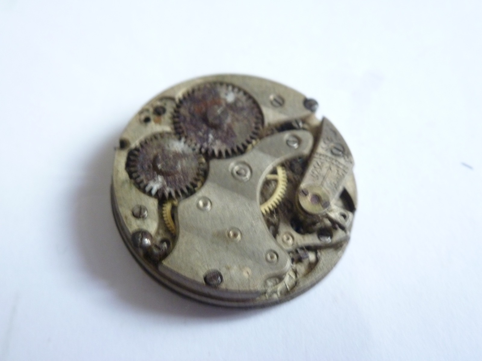 23mm Rolex Patent Manual Wind Movement PARTS defect not work balance missed