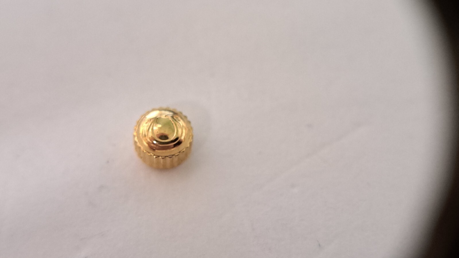 To fit OM CROWN Yellow bowl 4mm 4.0mmx 2.0 tap 10 (0.90 thread) for watch repair