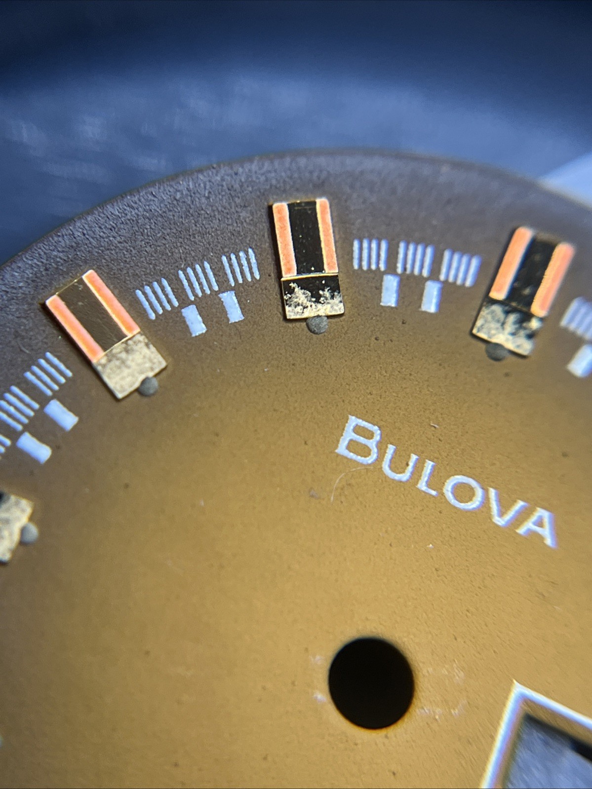 Bulova Automatic Day-Date Jet Star Orange Dial (010)
