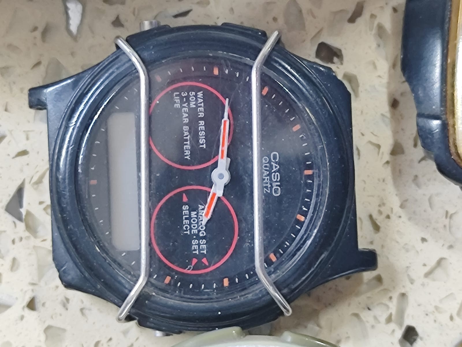 Lot of 4 Vintage CASIO Watches – Analog / Digital – For Parts or Repair