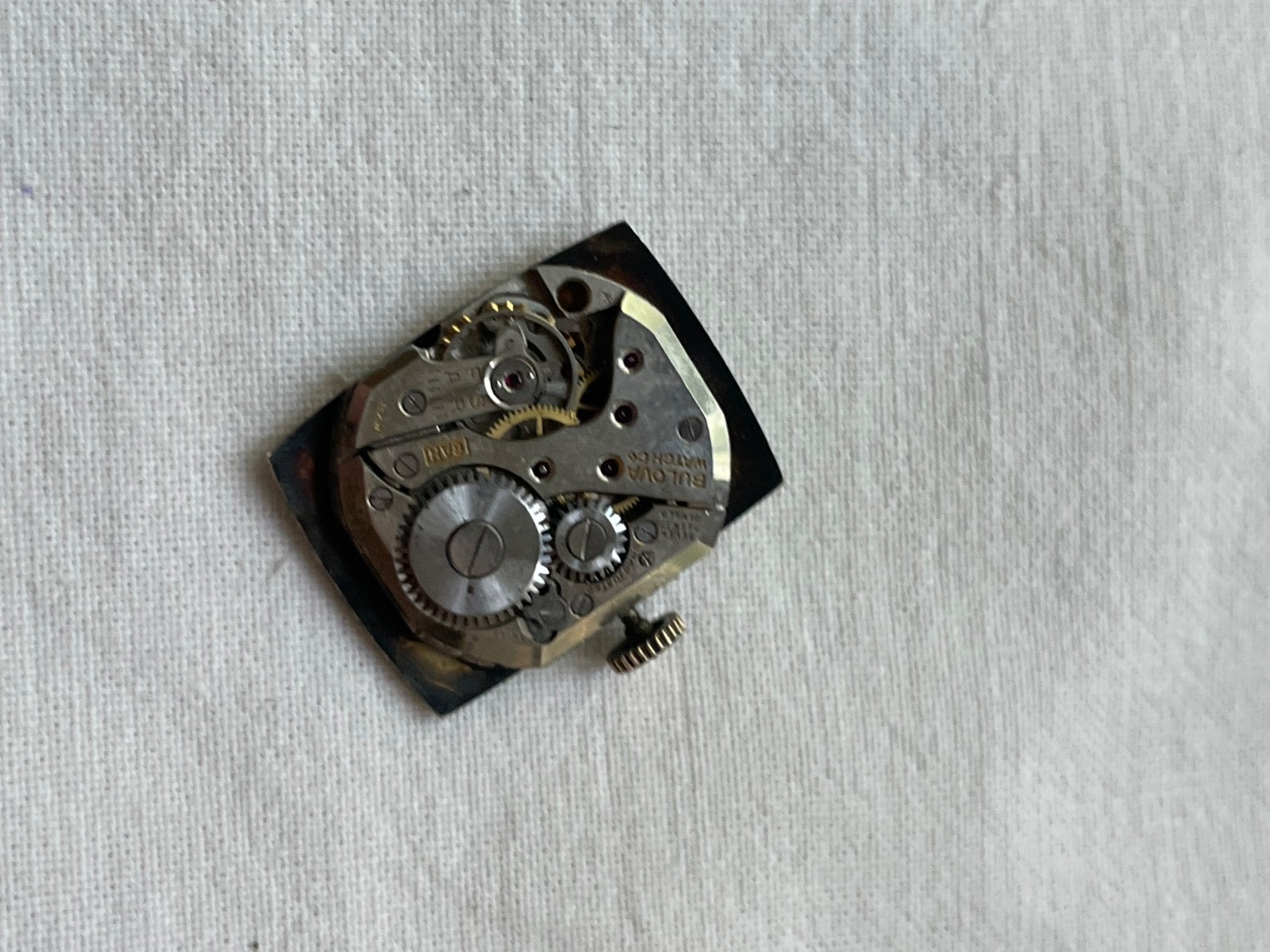 Bulova 8AH – movement for mens watch RUNS, lot0308