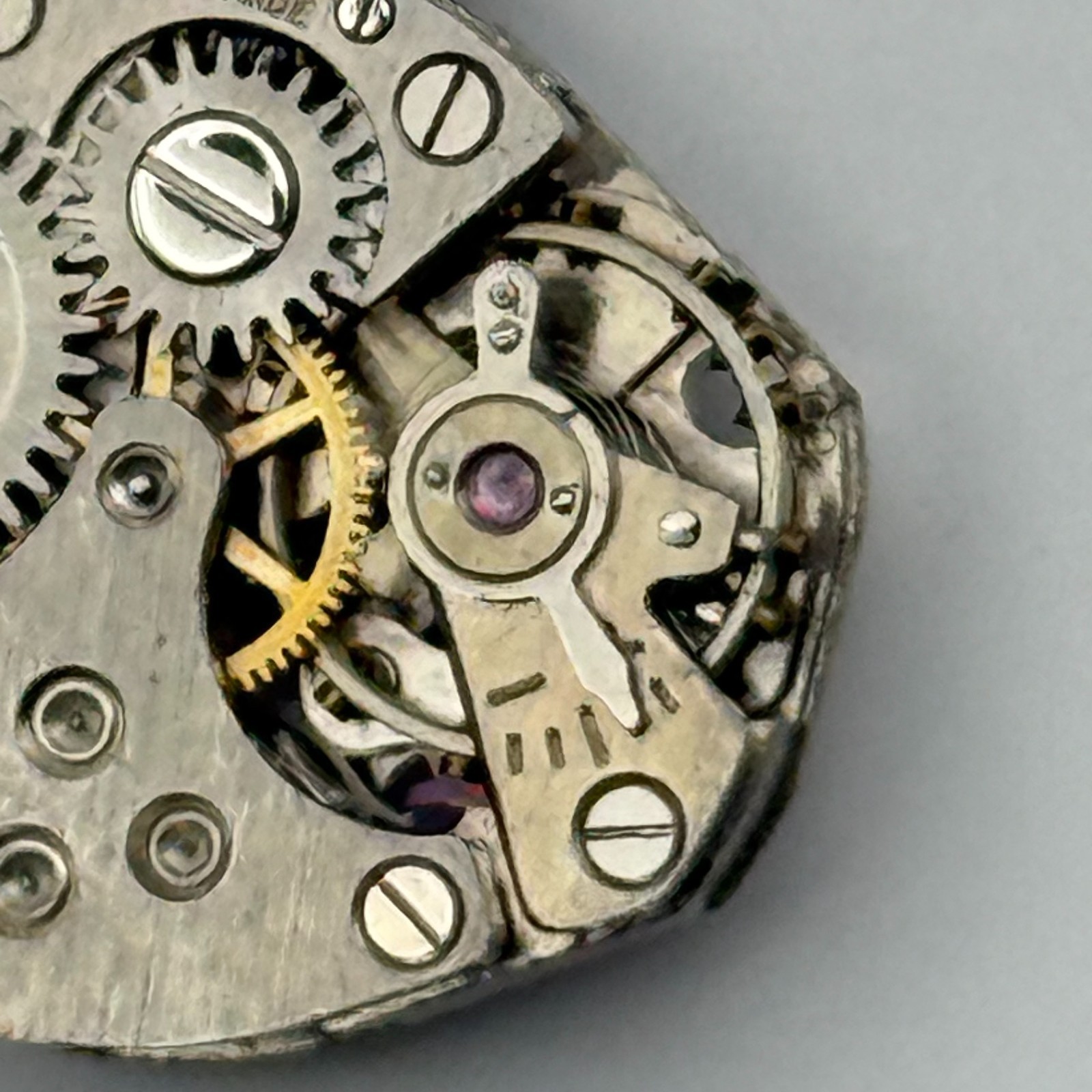 FHF 60 Watch Movement Swiss Manual Wind Vintage Parts Repair 15.3mm