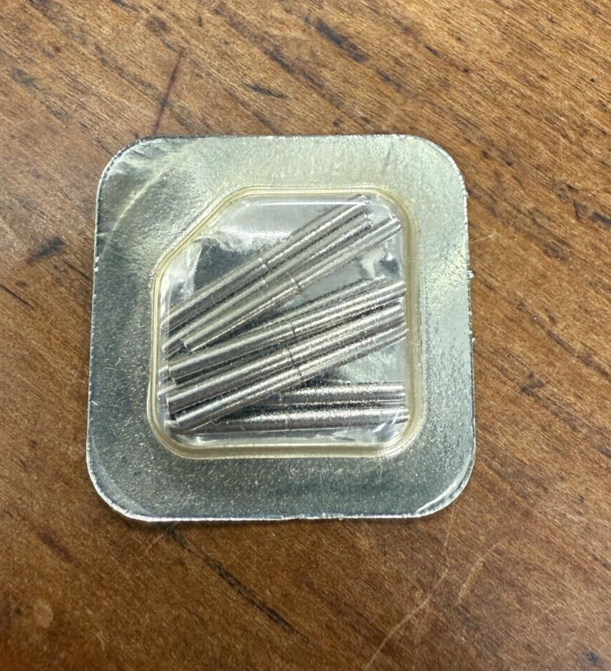 Genuine New Cartier Pack of (10) 18mm Strap Band Link Tubes #VC150075