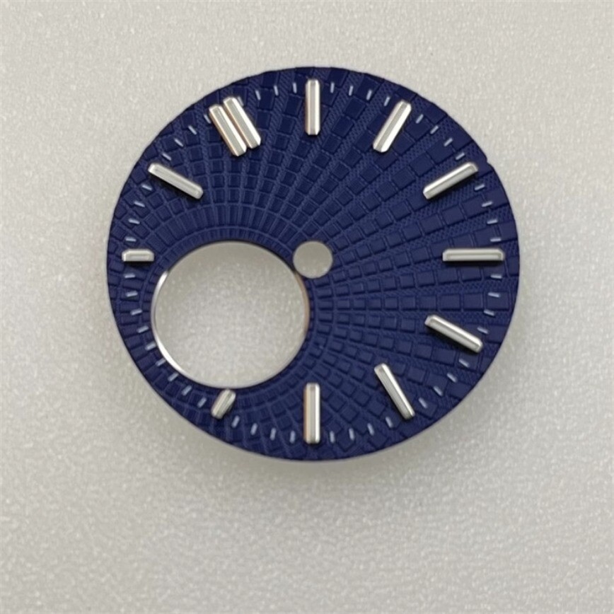 NH38 Dial Blue White Black Green Luminous Dial 28.5mm Fits NH38/NH34 Movement
