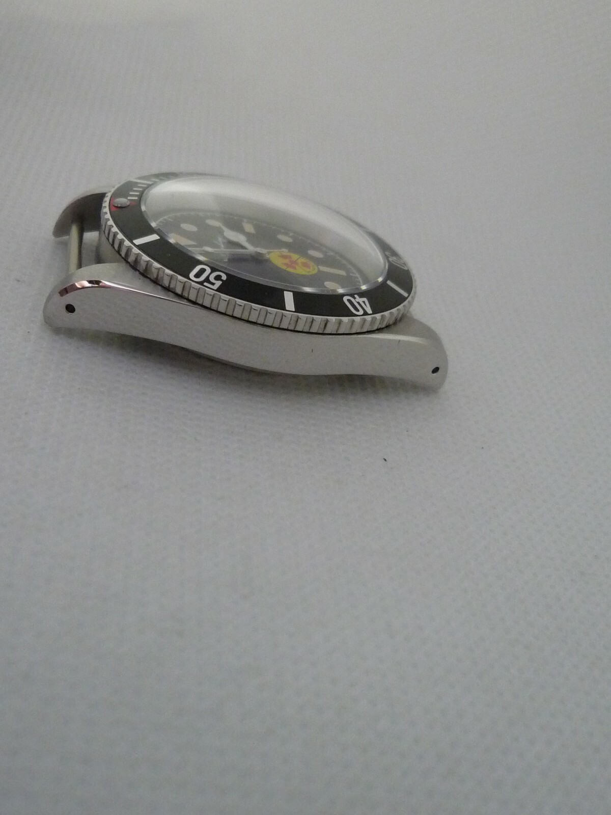 50 fathom big BREVET crown 6538 No Radiation Swiss quartz Ronda movement 316L