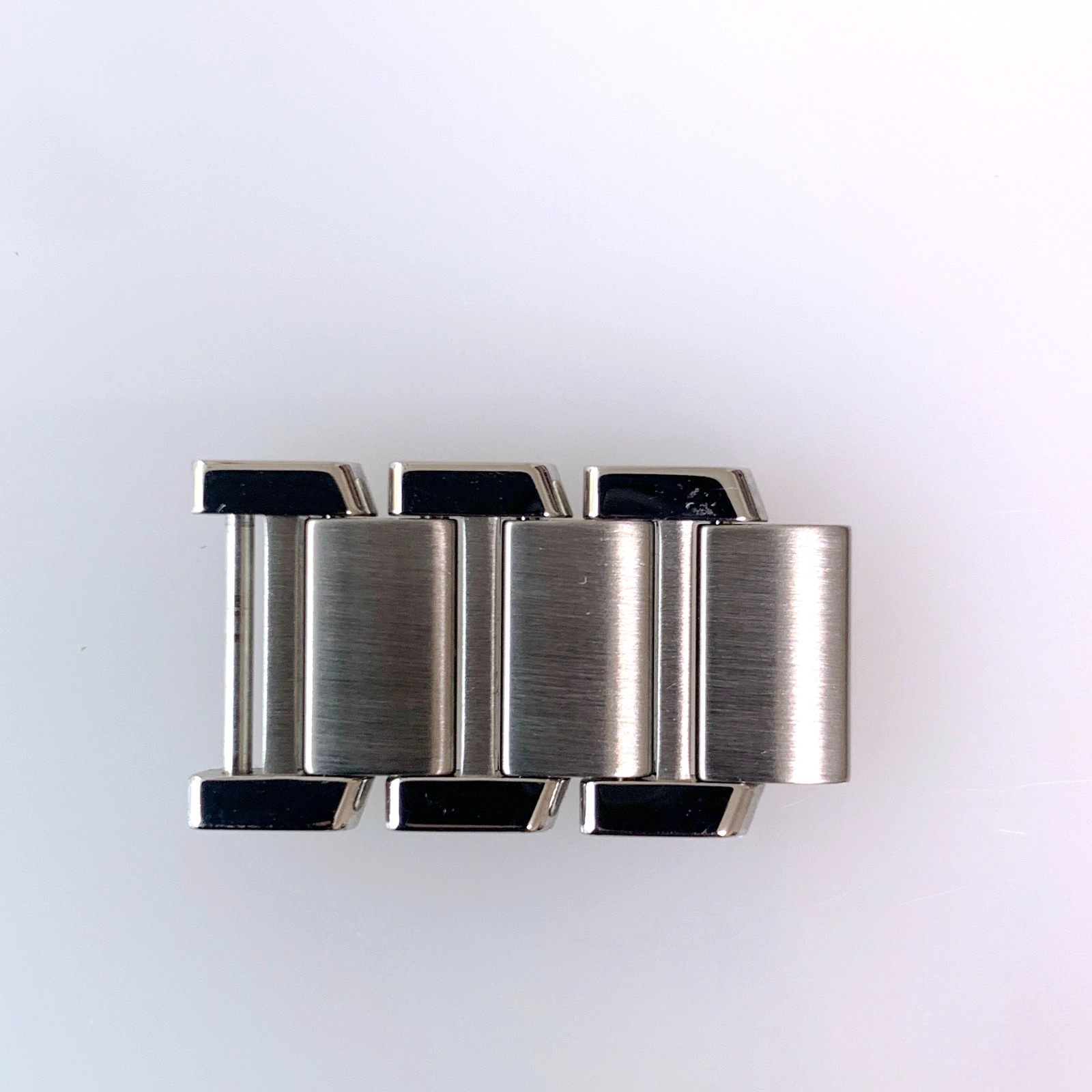 Genuine Cartier Tank Francaise 14.5mm 3P Link Watch Band Bracelet SS