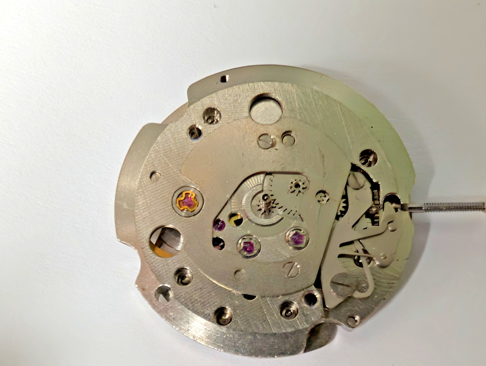 Vintage Unitas/UT 2291 movement, 21 Jewels automatic winding movement, RUNS. nee