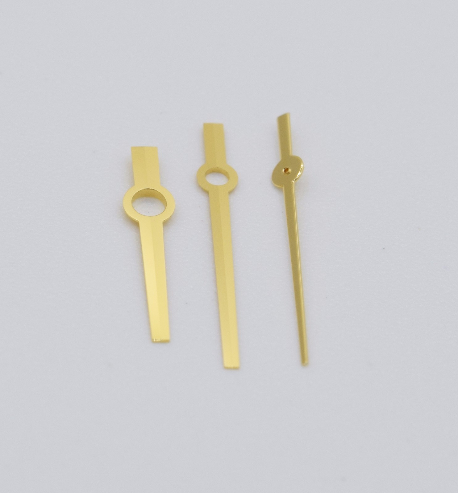 Plain Non Luminous Gold Watch Hands For Rolex 2230 2235 Midsize Watch