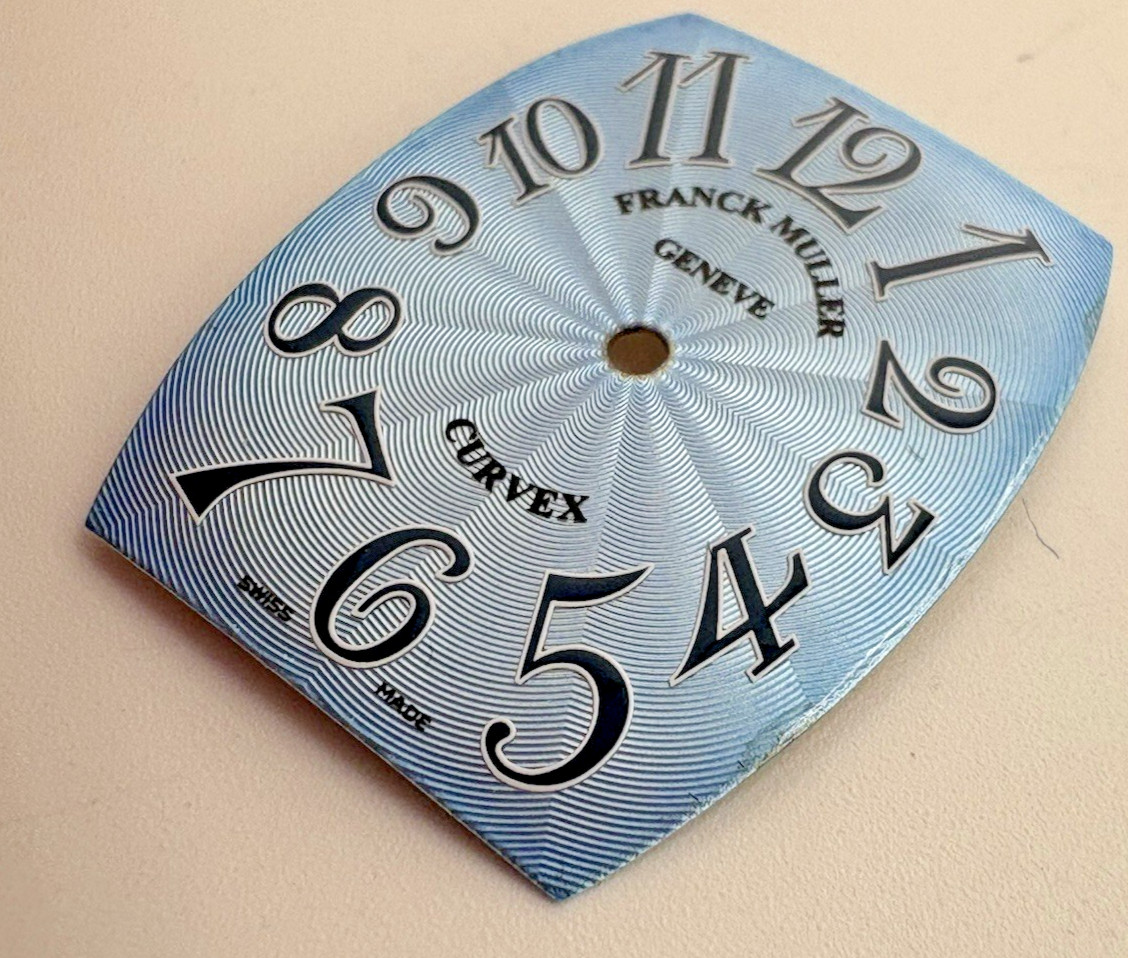 Franck Muller Cintree Curvex 1752QZ Light Blue Dial