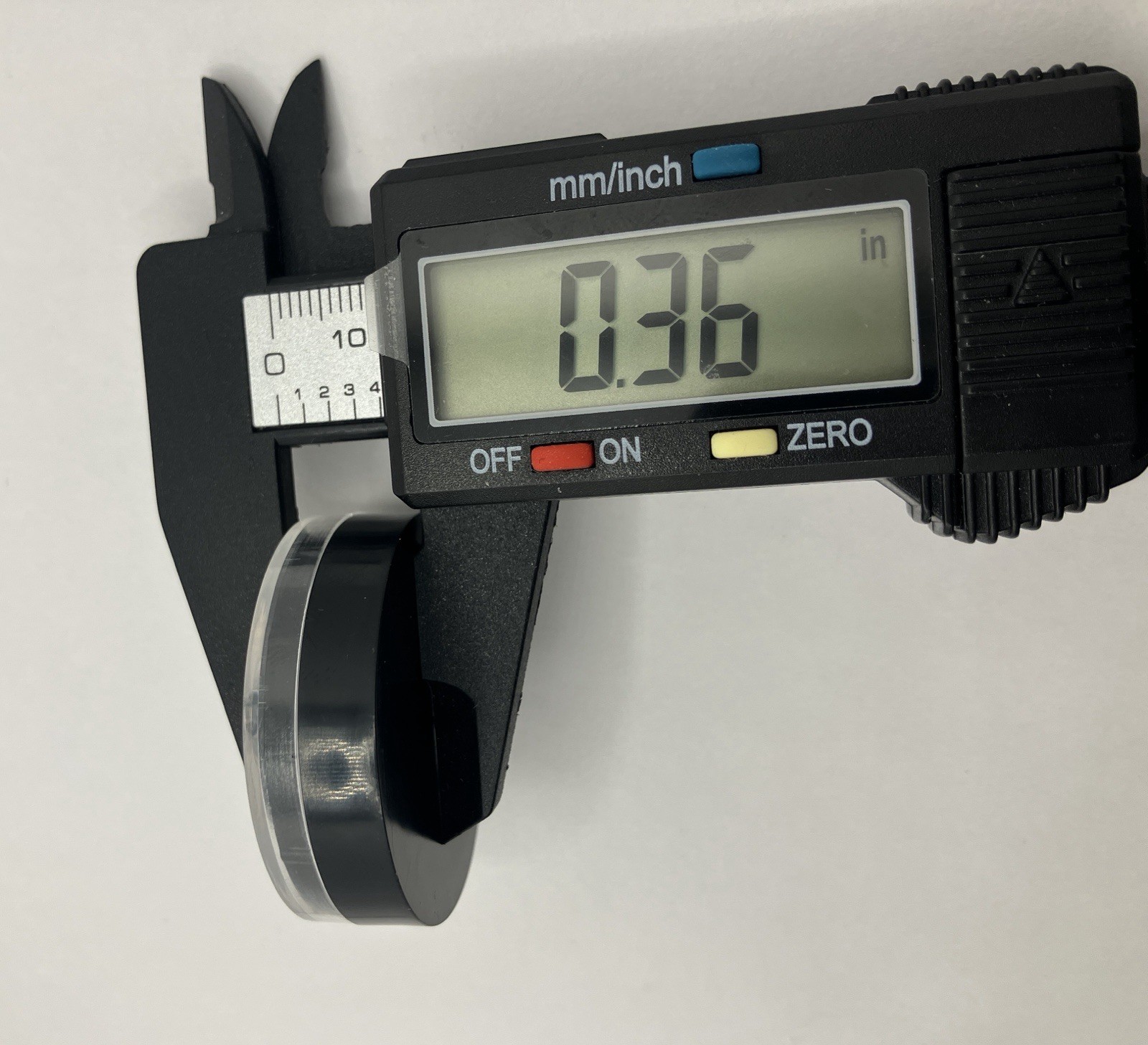 Watch Dial Case 37.2mm x 9.7mm (1.46in x .36in). BRAND NEW IN PLASTIC