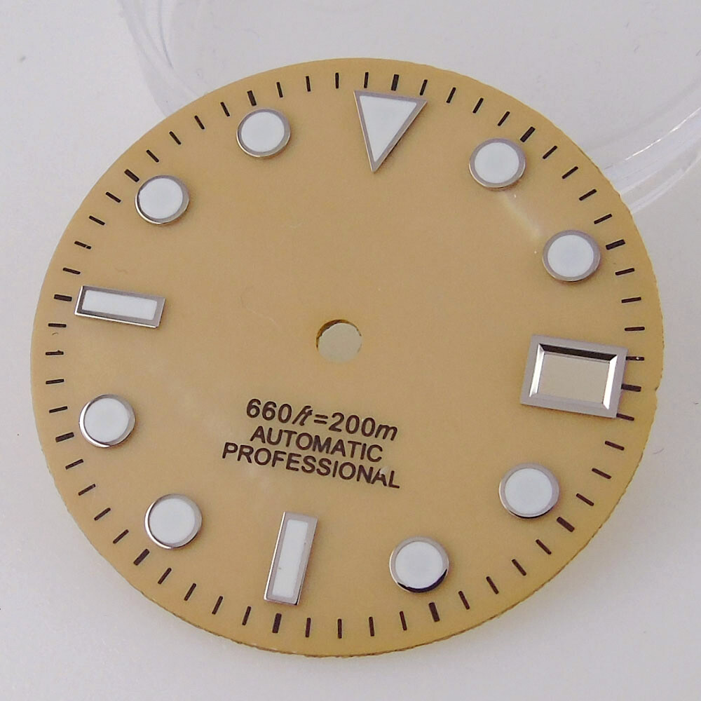 28.5mm Mother of Pearl Dial Hands Set Fit NH35A NH36A 7s26 Automatic Movement