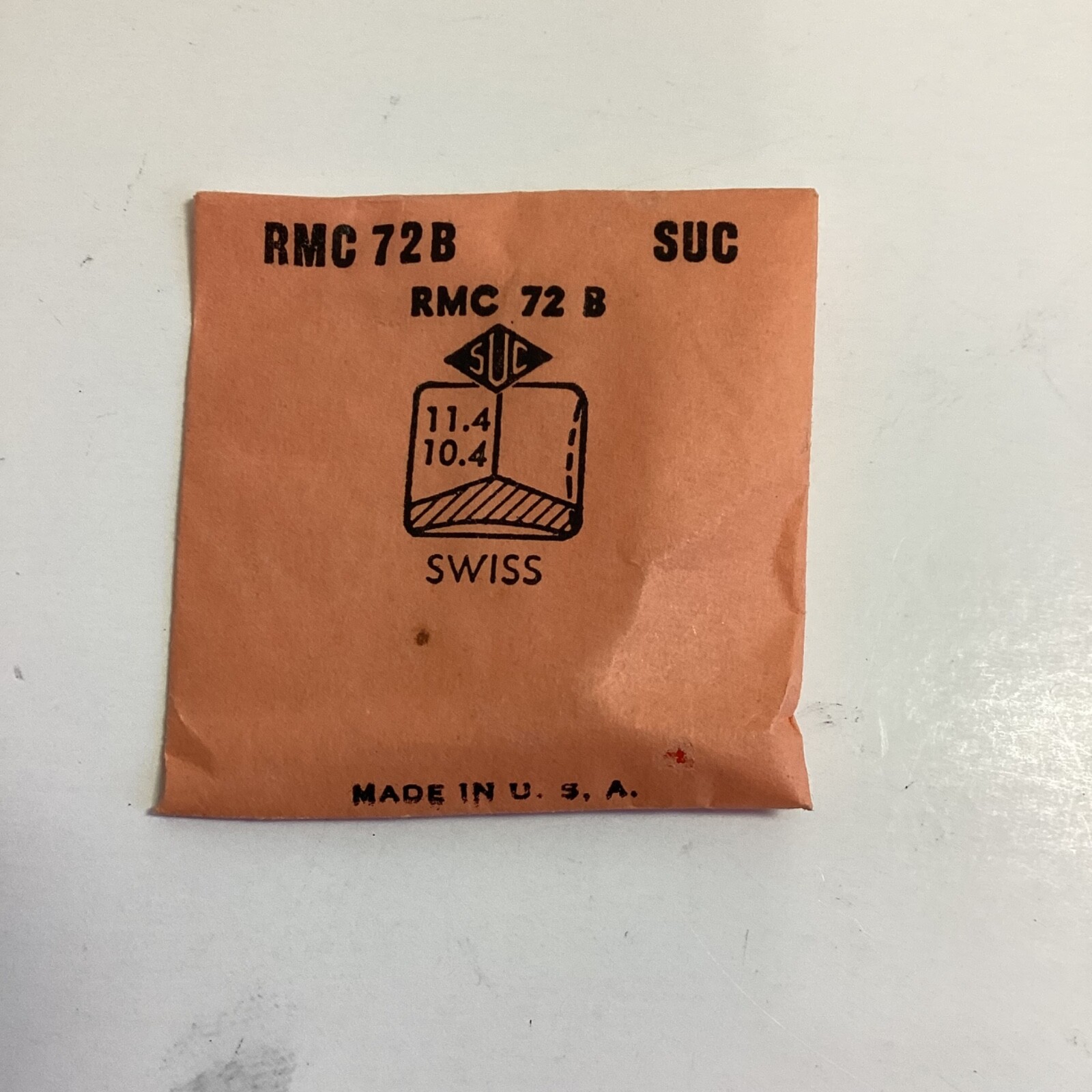 Swiss and Varies Brand SUC Standard Unbreakable Watch Crystal, Vintage NOS