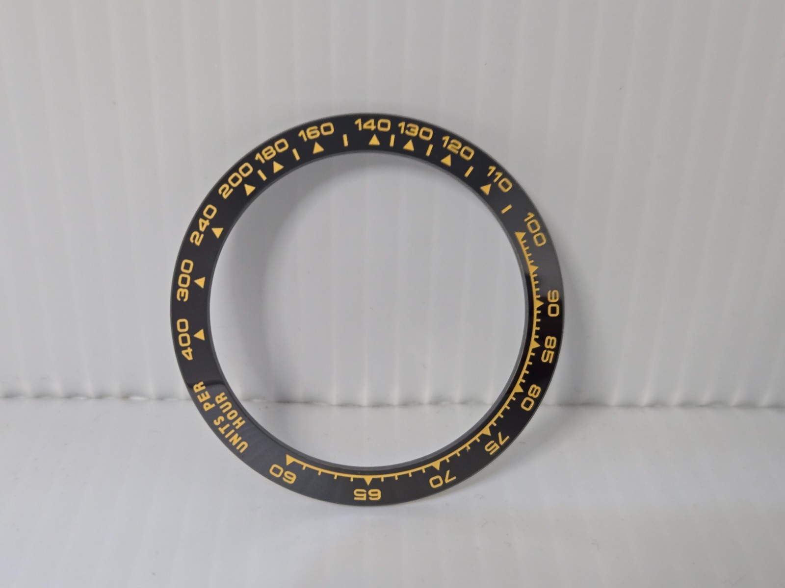 Ceramic Bezel for Rolex Daytona 116500 116515 116518 116519 BLACK/Gold Letter