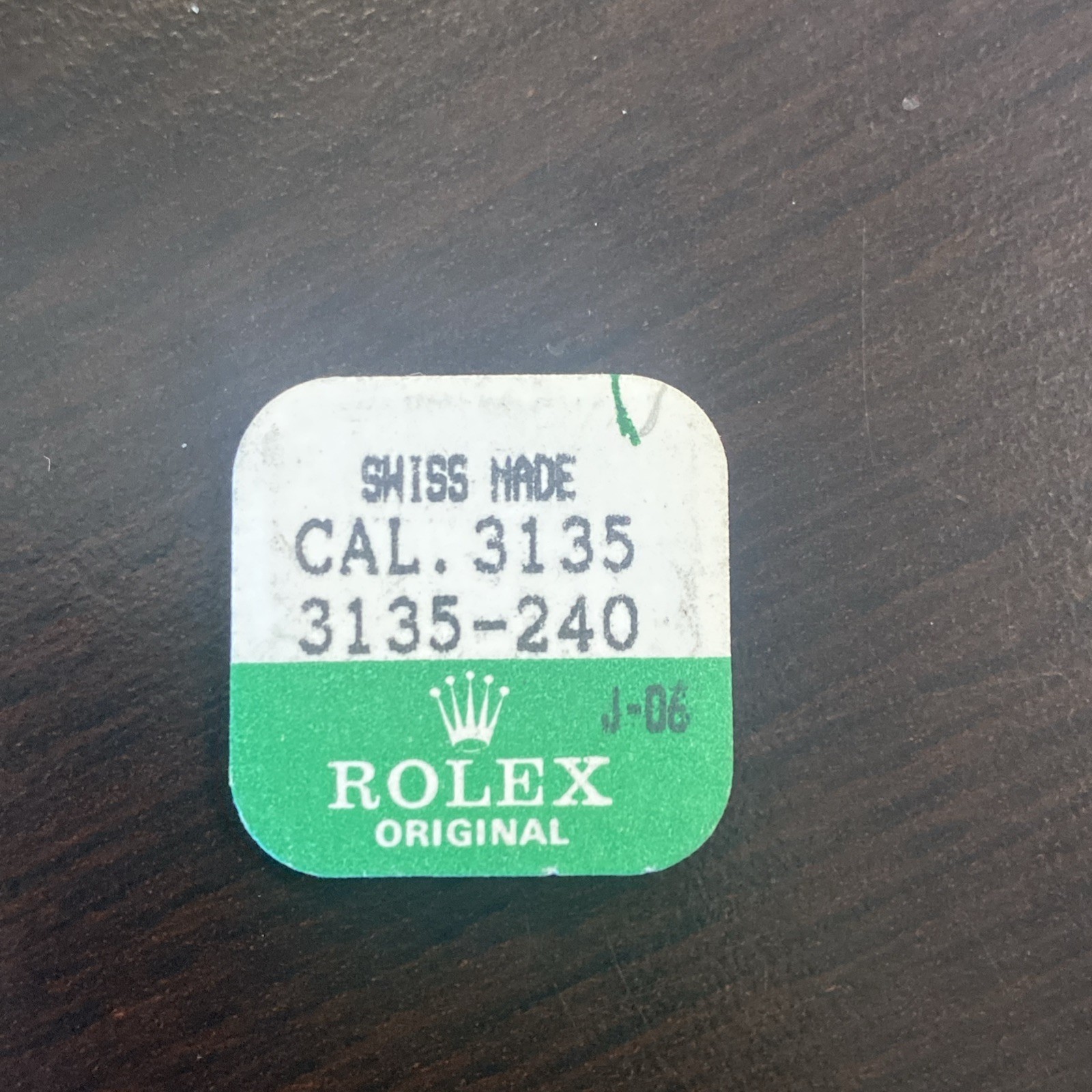 Genuine Rolex Caliber 3135 Yoke for Setting Wheel Part #240 – New Sealed Package