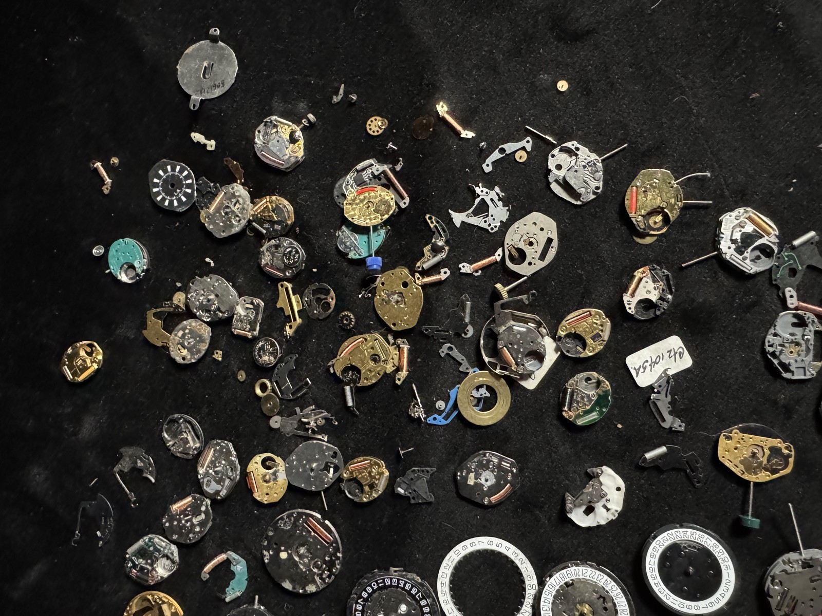 Large Lot Watch Movement Parts Quartz Mechanical For Repair Craft Steampunk