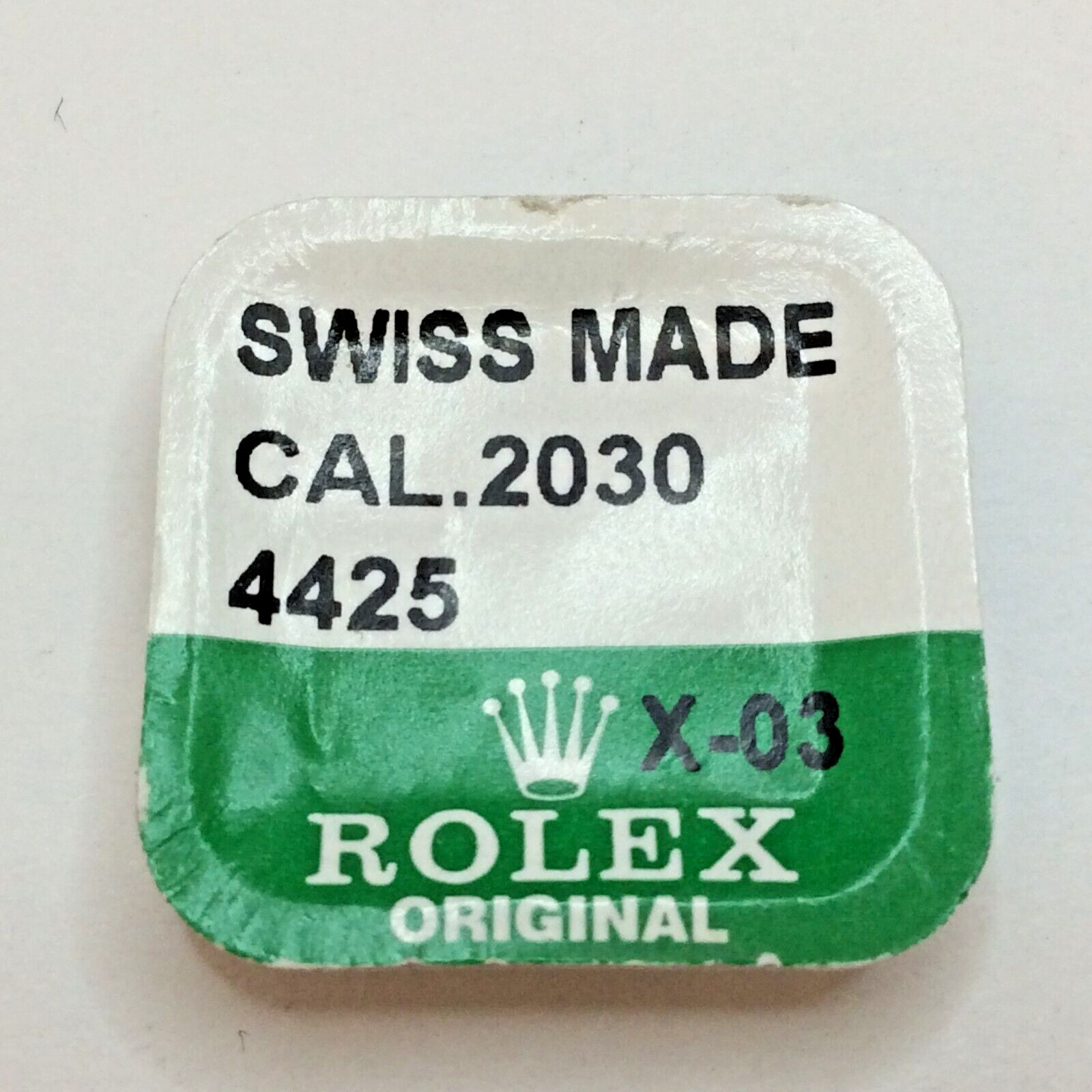 Brand New Rolex Third Wheel 2030-4425 Orig. Sealed Pkg.