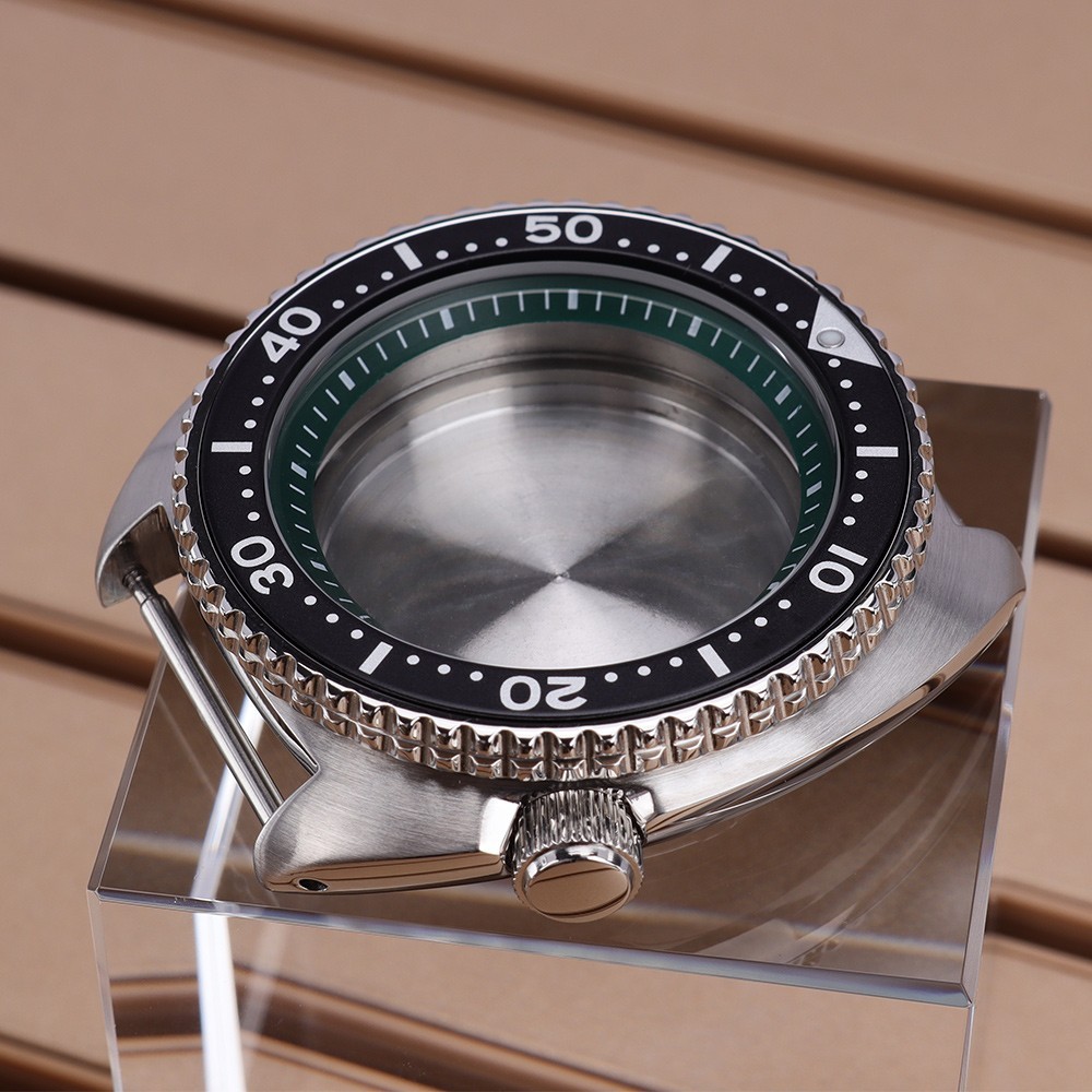 FEIYASHI turtle SKX007 Style 45mm Pilot Watch Case Sapphire For Seiko NH35 NH36