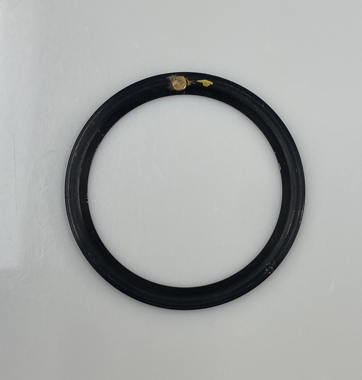 Genuine Rolex Submariner Black/Yellow Bezel Insert 16803 16613 16808 16818 #221