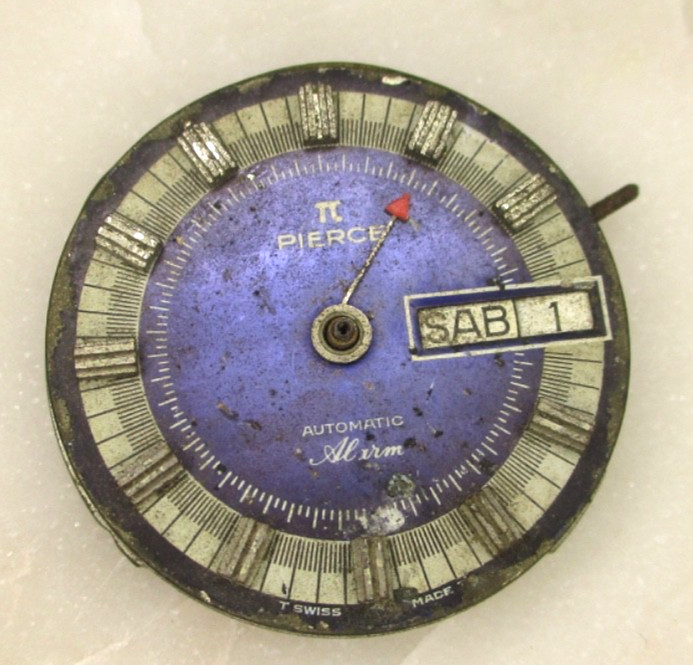 Pierce Alarm movement, not complete, for parts