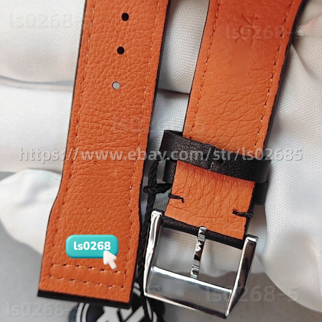 DIY 43mm stainless steel kit with dial, strap, and hands suitable for 7750
