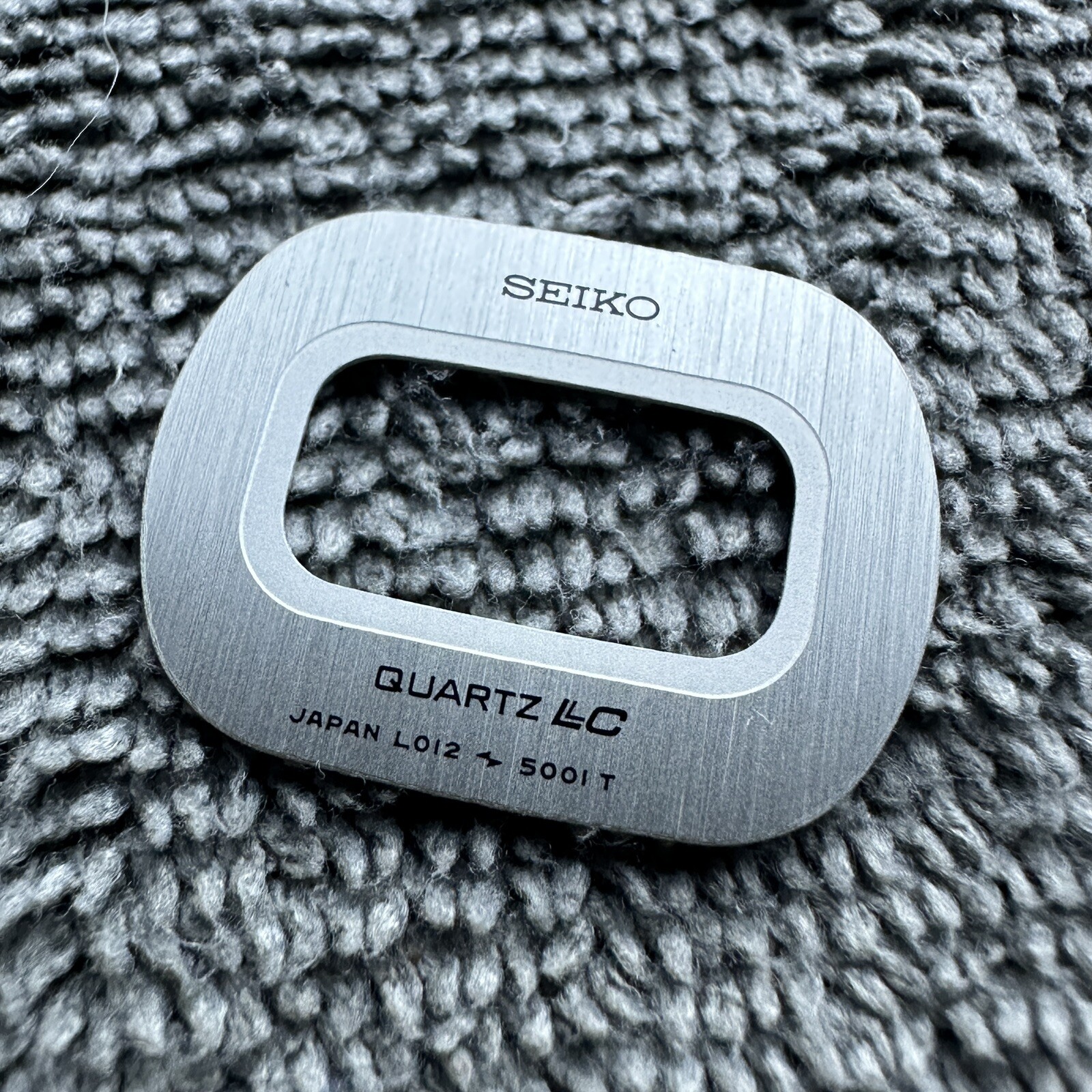 NEW OLD STOCK PANEL COVER QUARTZ LC SEIKO L012-5009