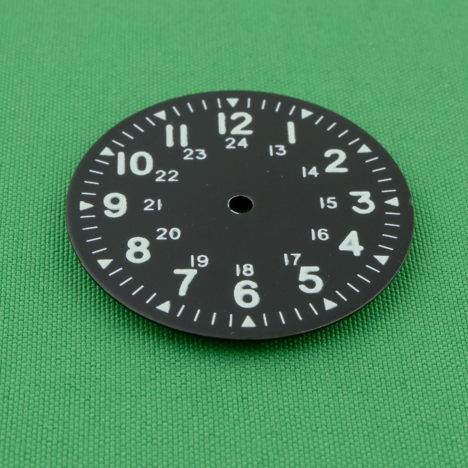 Luminous Watch Dial 28.5mm 29mm Super Fluorescent For VH31 NH35 2035 Movement
