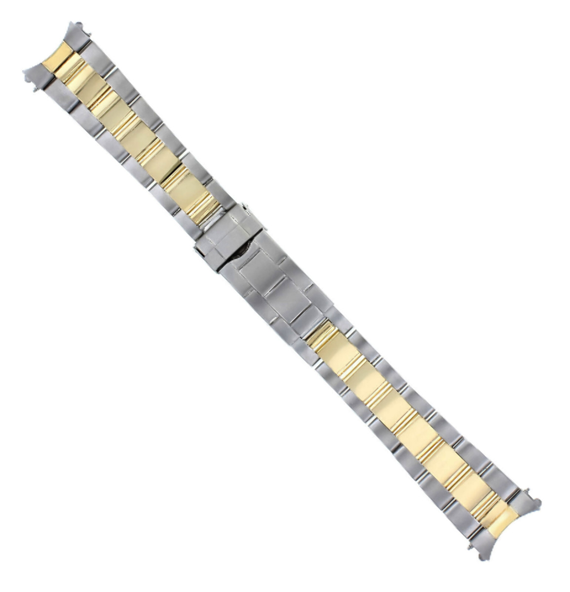 20MM 18K/SS OYSTER WATCH BAND STRAP FOR ROLEX SUBMARINER, 16013, 16203, 16233