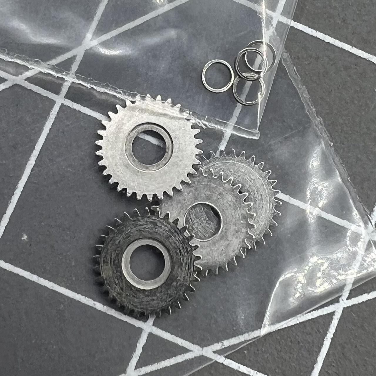 4 Sets/Pack Crown Wheel Generic for China Made 7120 Movement Part