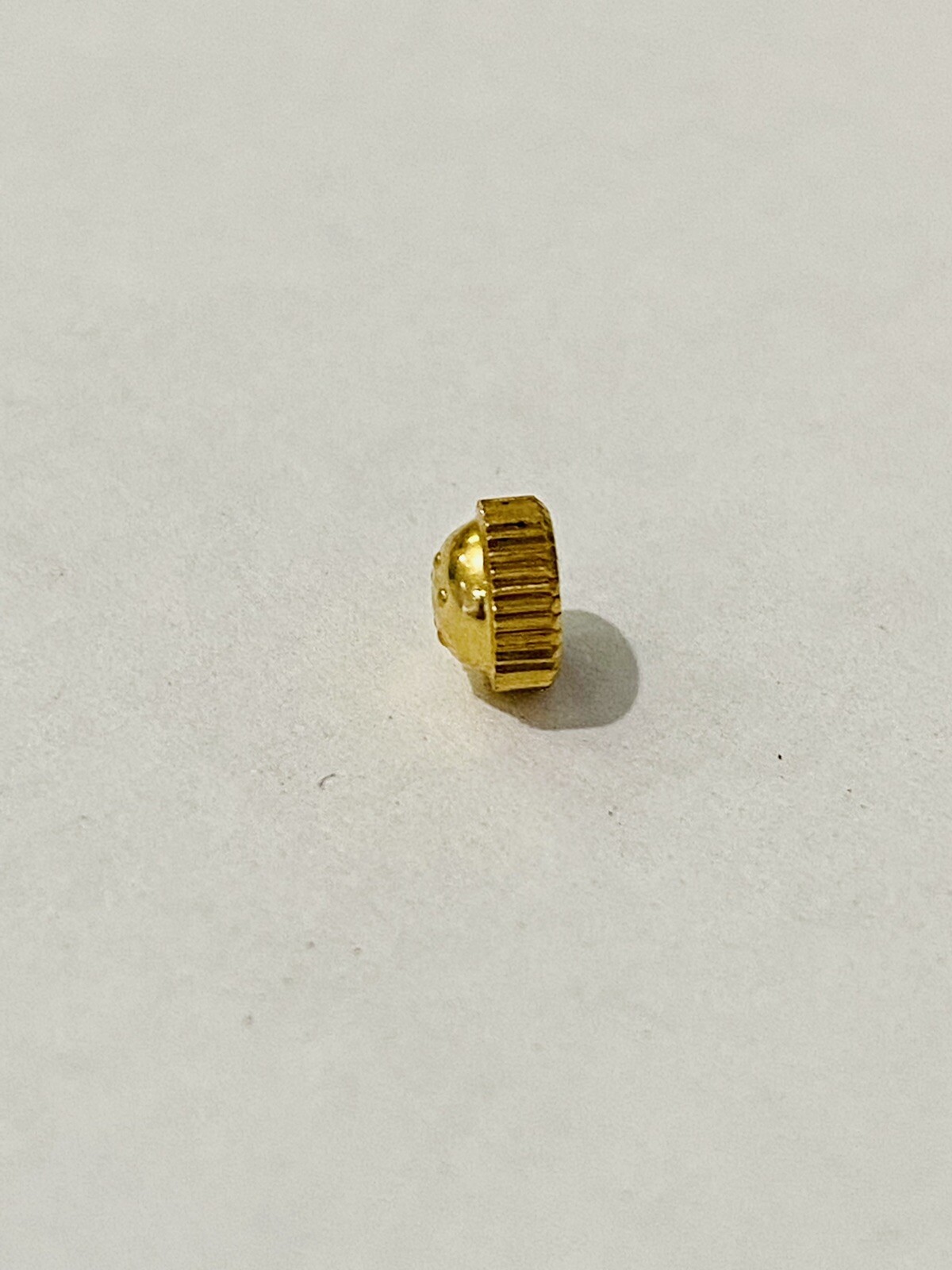 New Eterna Crown Swiss Watch 5mm X 3.1 Gold Plated Stainless Steel Tap 10