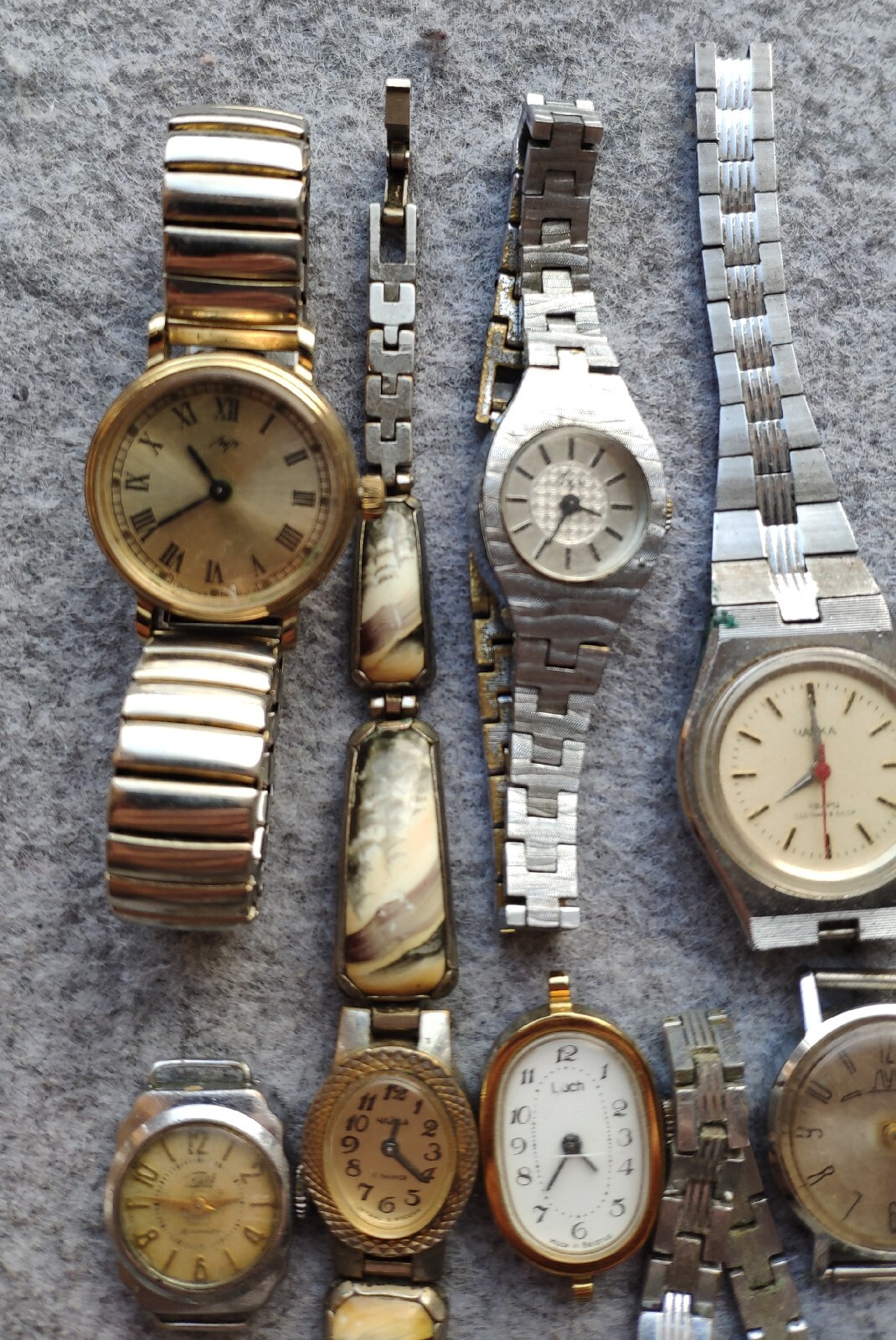 Spare Parts For Soviet Women Watches Vintage USSR Retro. 20 pcs