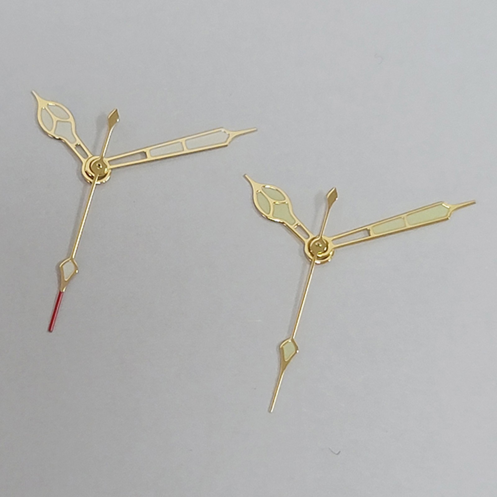 Silver Edge/Gold Edge Green Luminous Hands for Japan NH35/NH36/4R/7S Movement