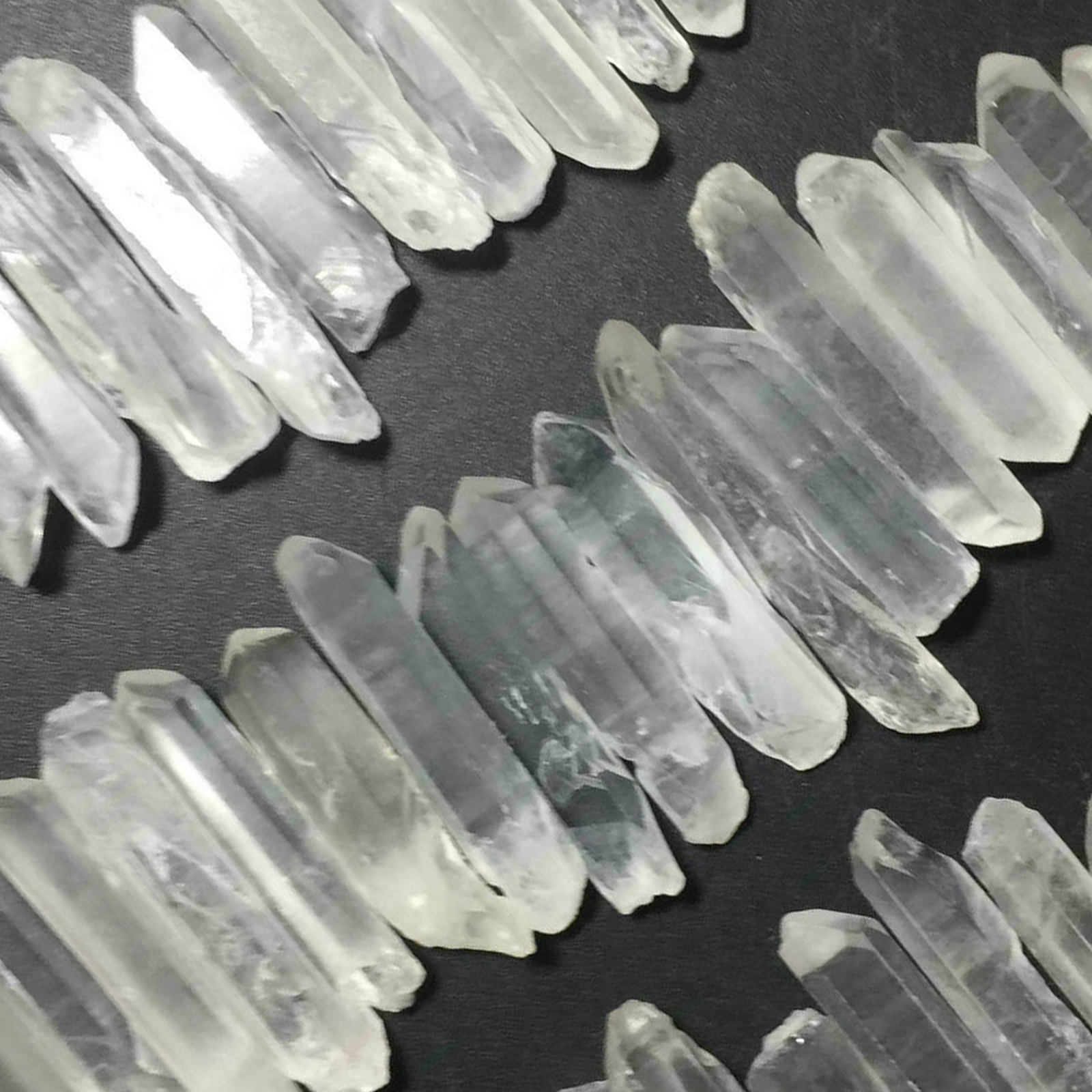 100pcs Bulk Crystal White Quartz Small Points Terminated Wand Specimen