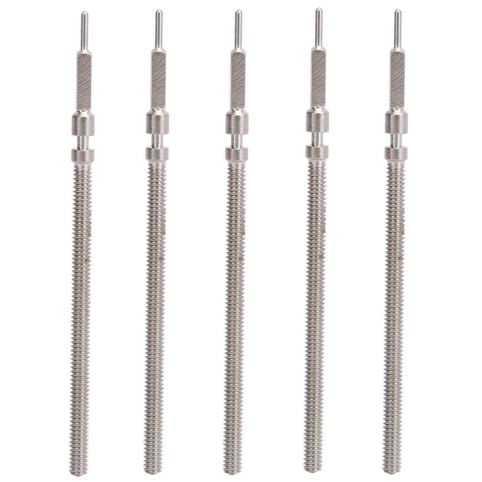 5 Pack Watch Winding Stem Handle For Seagull ST36 ETA 6497 6498 Movement