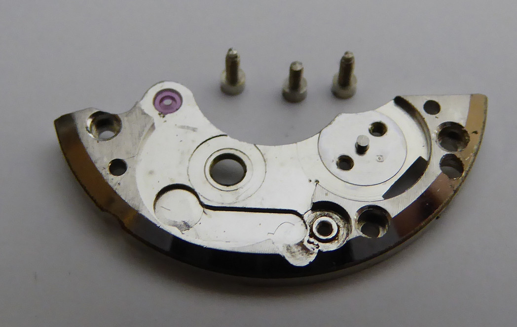 Rolex 1130 6682 Barrel Bridge With 3 Screws 1120, 1130 1135 1160 1161 1165 1166