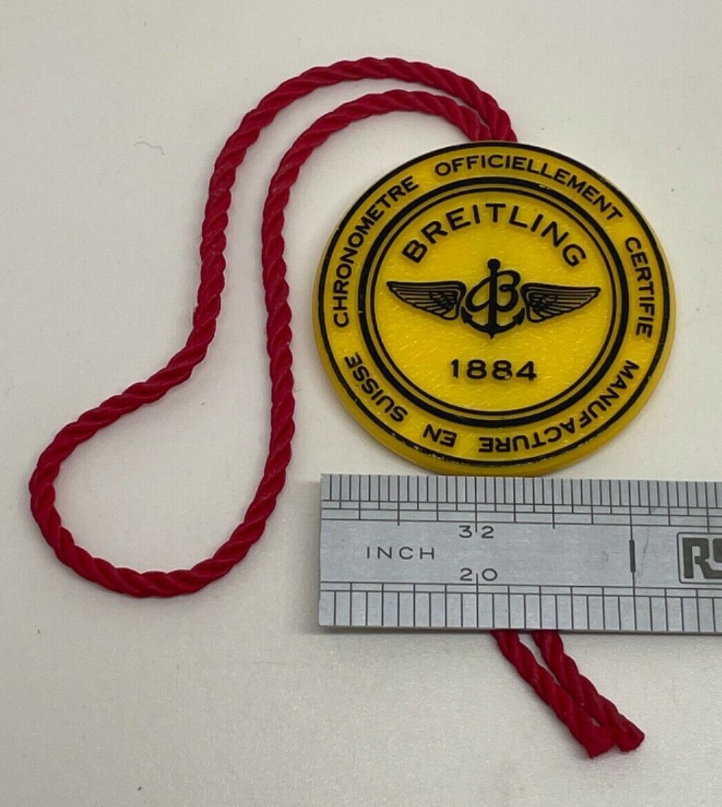 BREITLING 1884 WATCH TAG 1884 🇨🇭