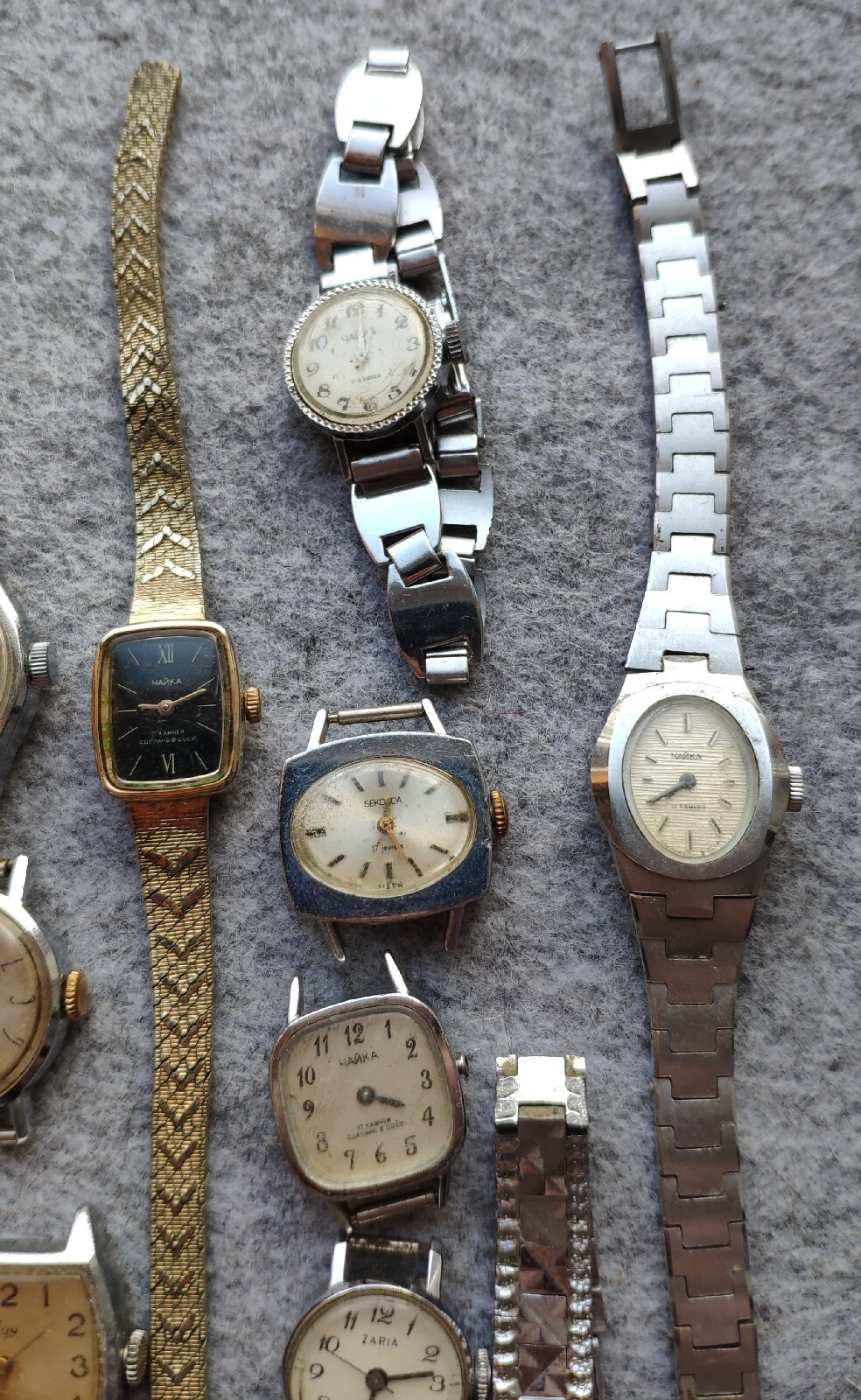 Spare Parts For Soviet Women Watches Vintage USSR Retro. 20 pcs