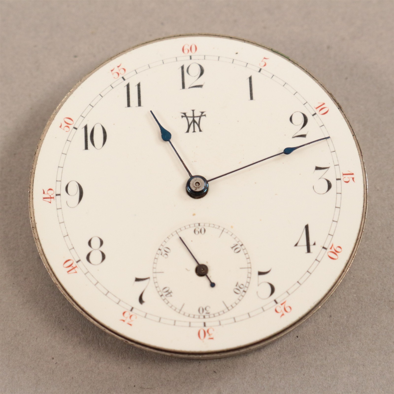 Trenton Watch Co. Pocket Watch Movement 16 Size – RC2320