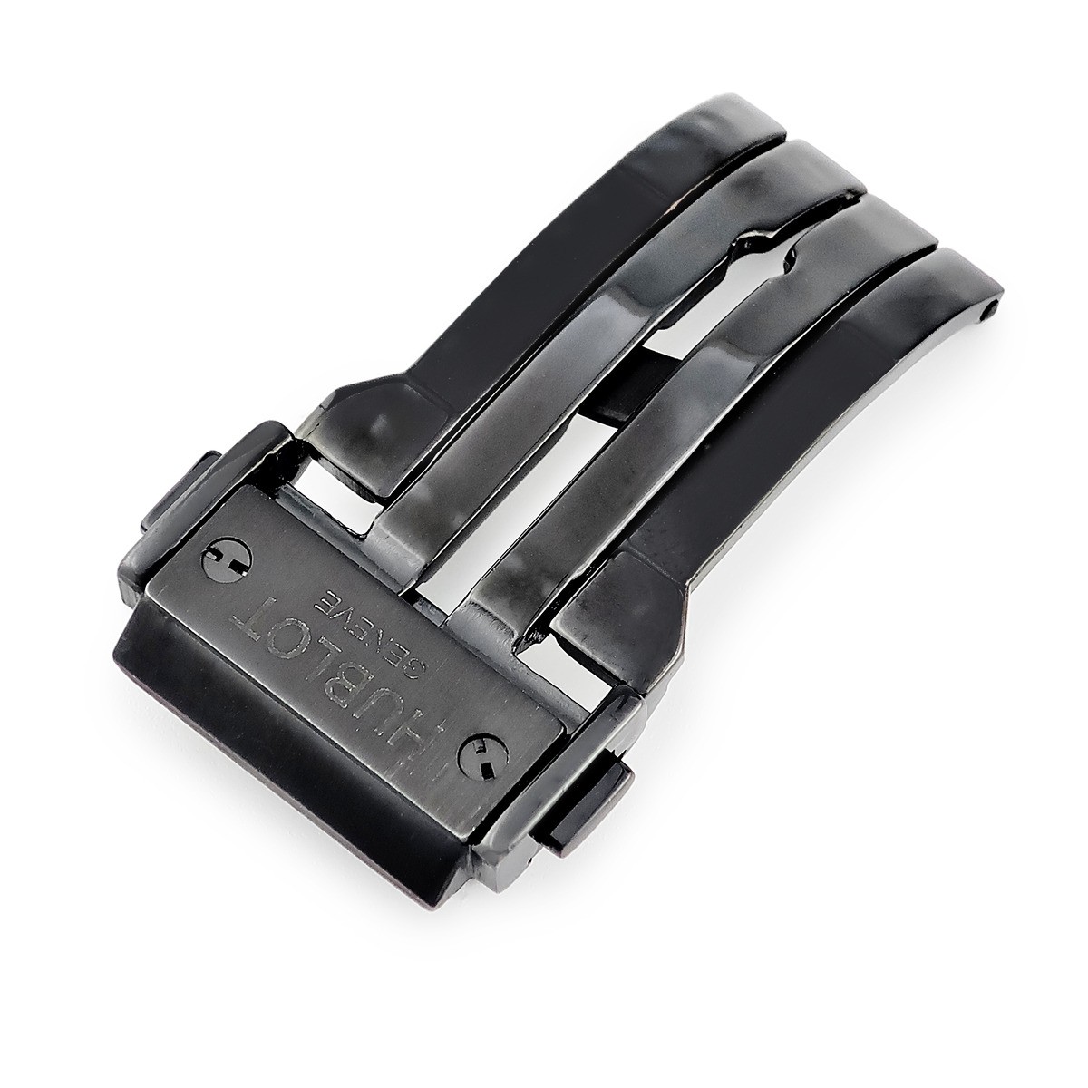 HUBLOT Watch parts Original factory D buckle Stainless Steel Black PVD pro