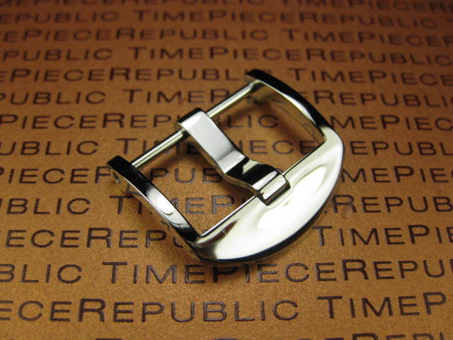 24mm Swiss Stainless Screw In Thumbnail Buckle 1pc LUMINOR PANERAI Polish 24 7V