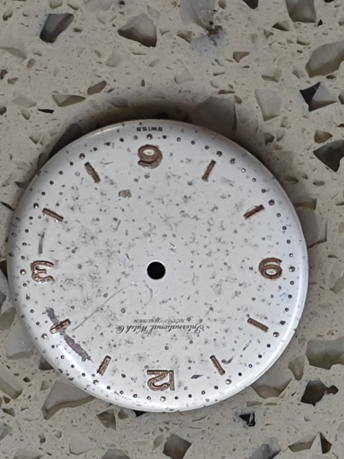 IWC Schaffhausen CAL C89 PART White DIAL – IWC C 89 USED