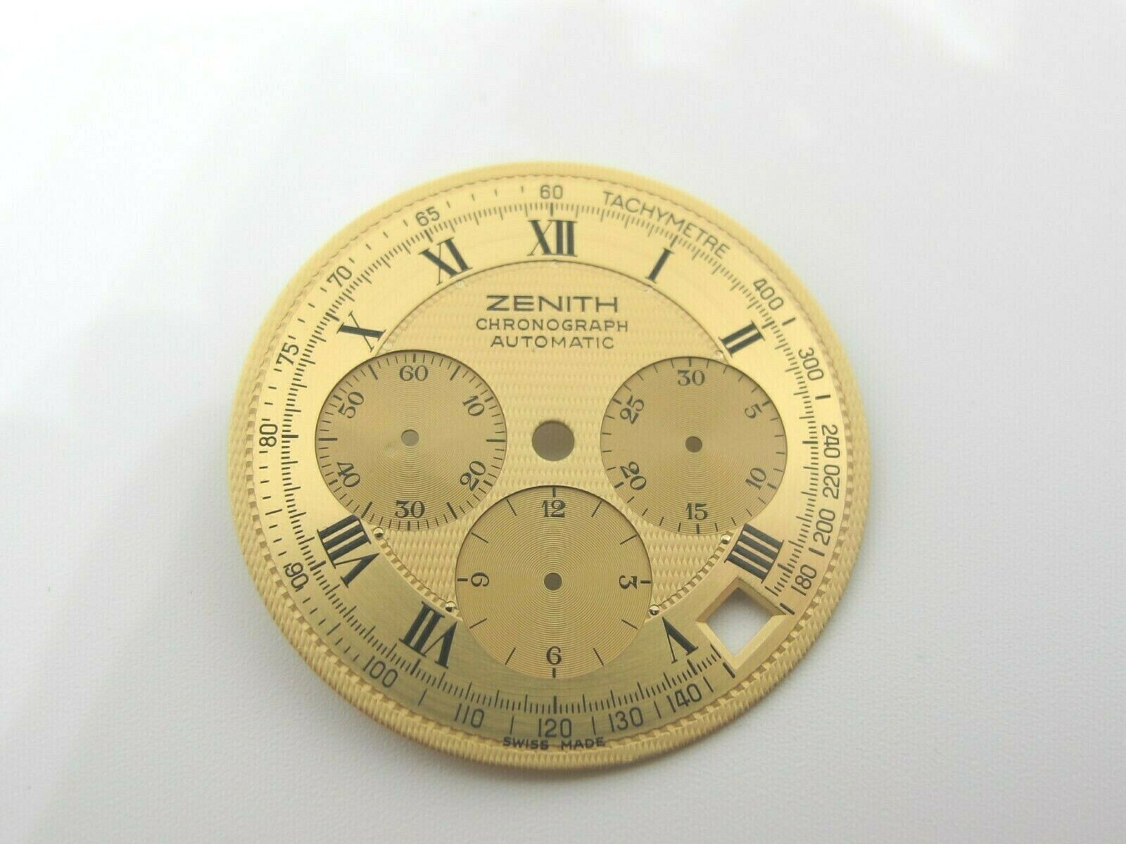 ZENITH CHRONOGRAPH AUTOMATIC GOLDEN DIAL 30.8mm