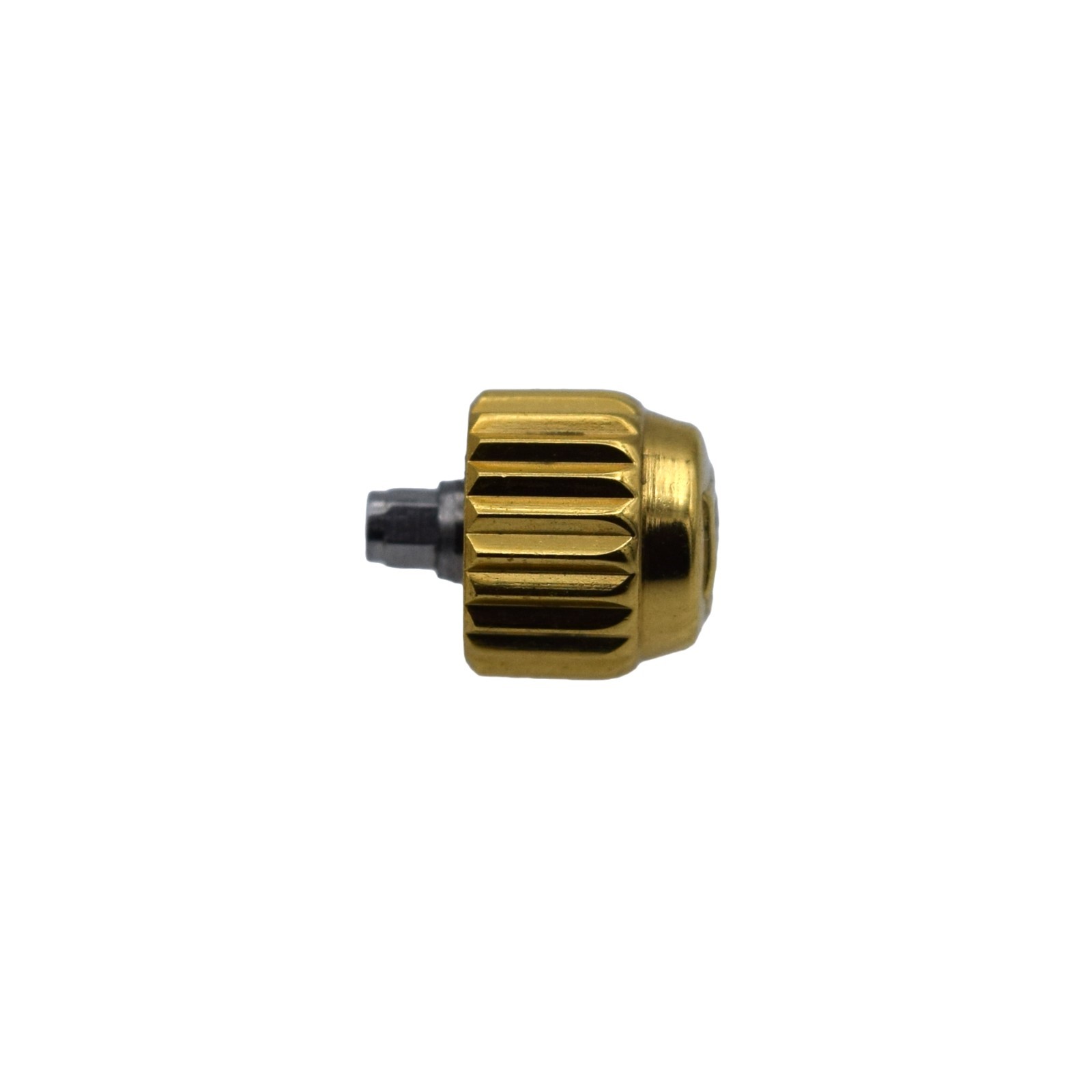 5 mm Stainless Steel Screw Down Watch Crown For Tag Heuer Gold 5026