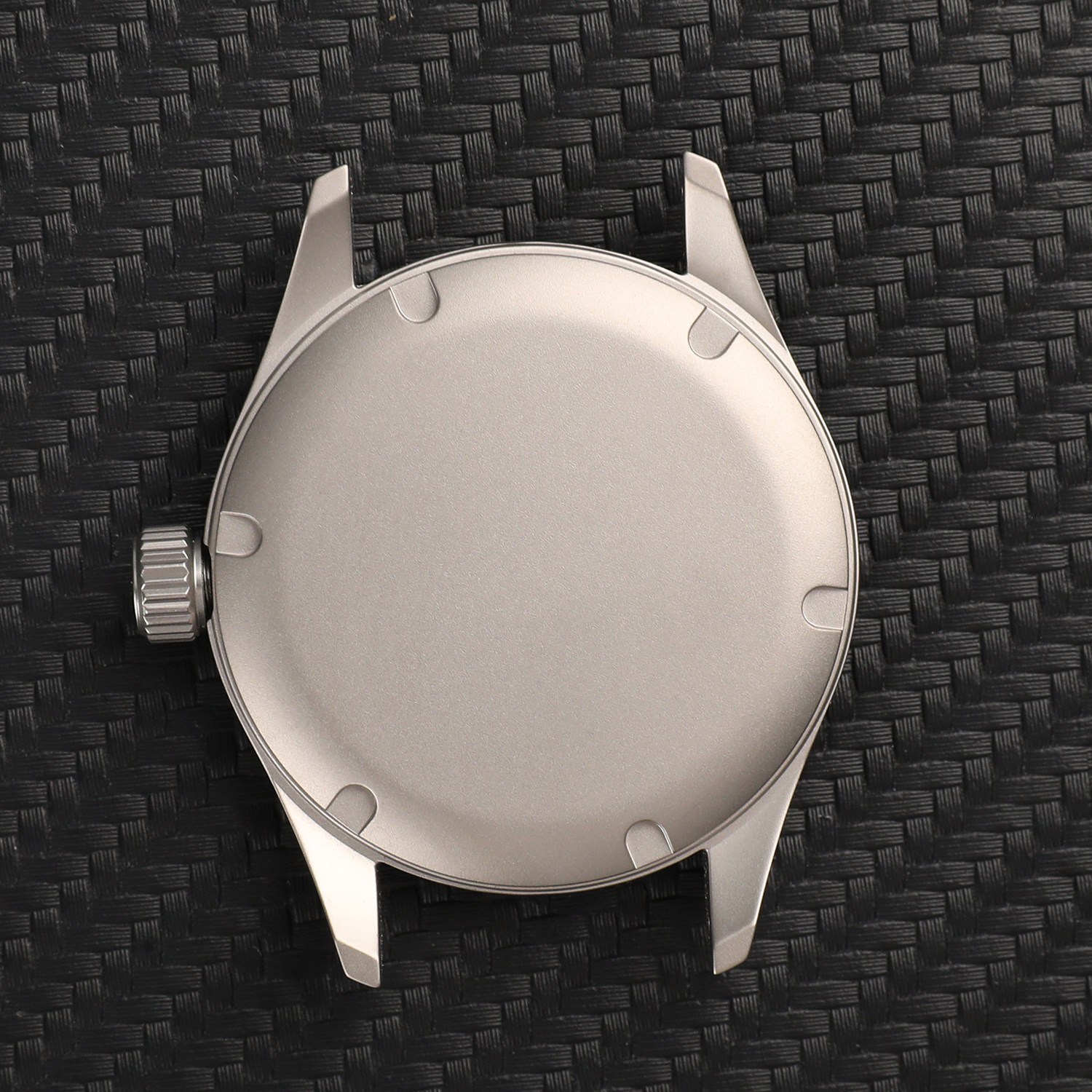 36mm Titanium Alloy Watch Case Sapphire Glass for VH31 Movement 28.5mm Dial