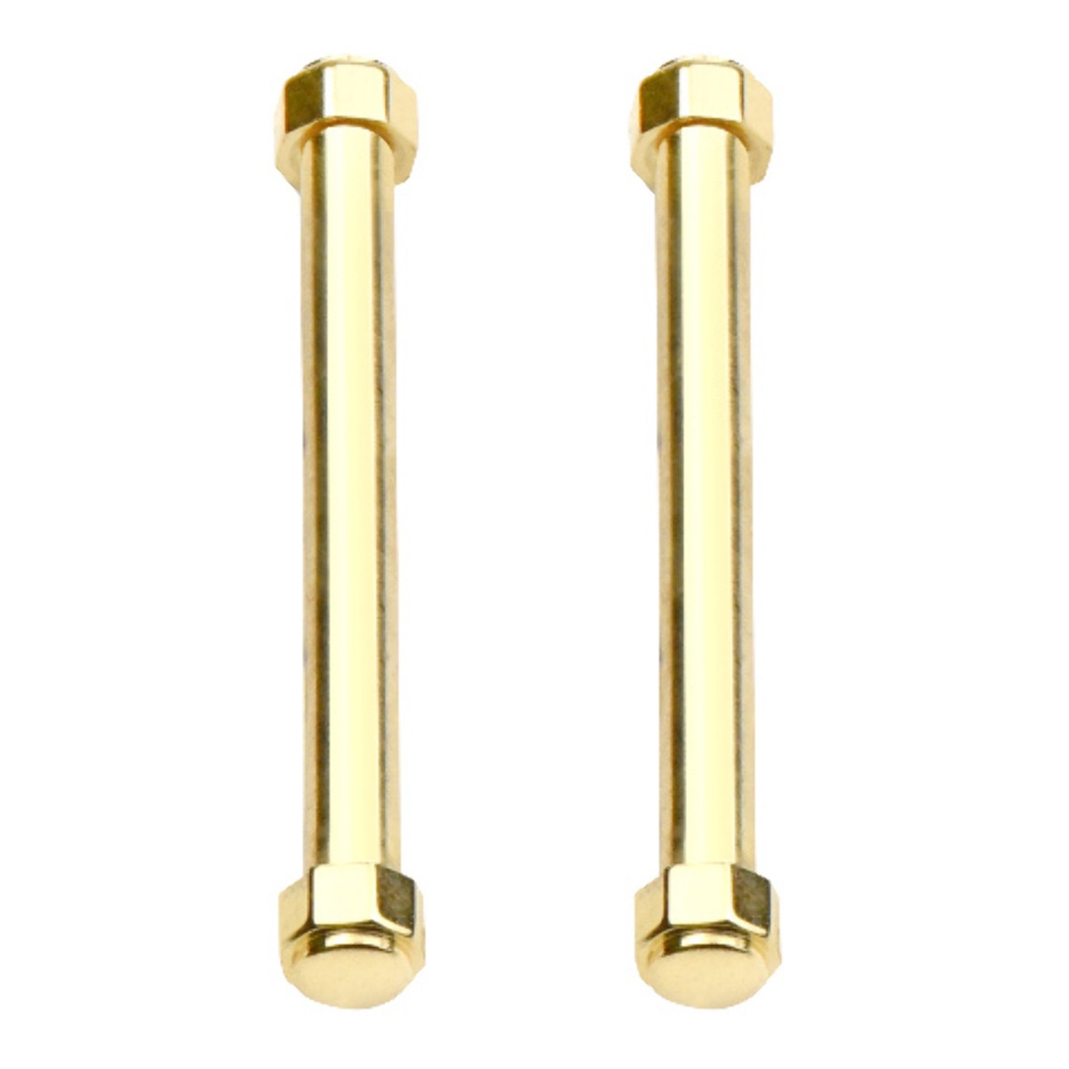19MM GOLD STRAP SCREW & TUBE PINS FOR MICHAEL KORS MK5128 MK5896 MK5353 MK5354