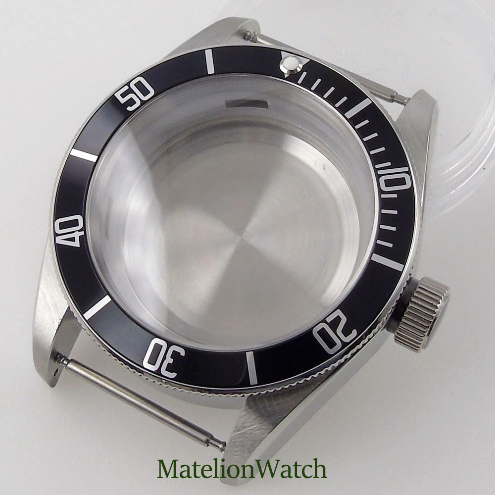 41mm Watch Case Parts Fit For NH35 NH36 Miyota 8215 ETA 2836 10 ATM Waterproof